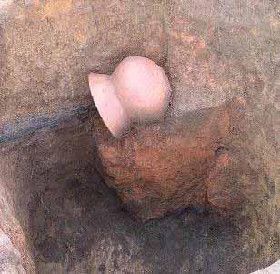 遺物出土状況 遺物出土状況